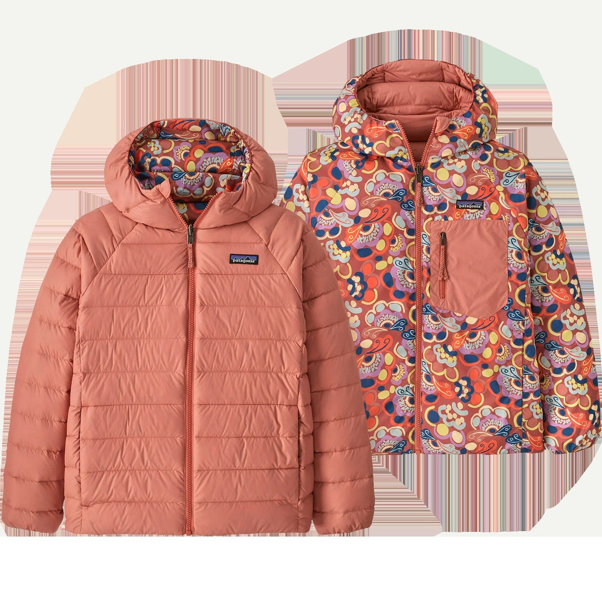 Youth Reversible Down Sweater Hoody