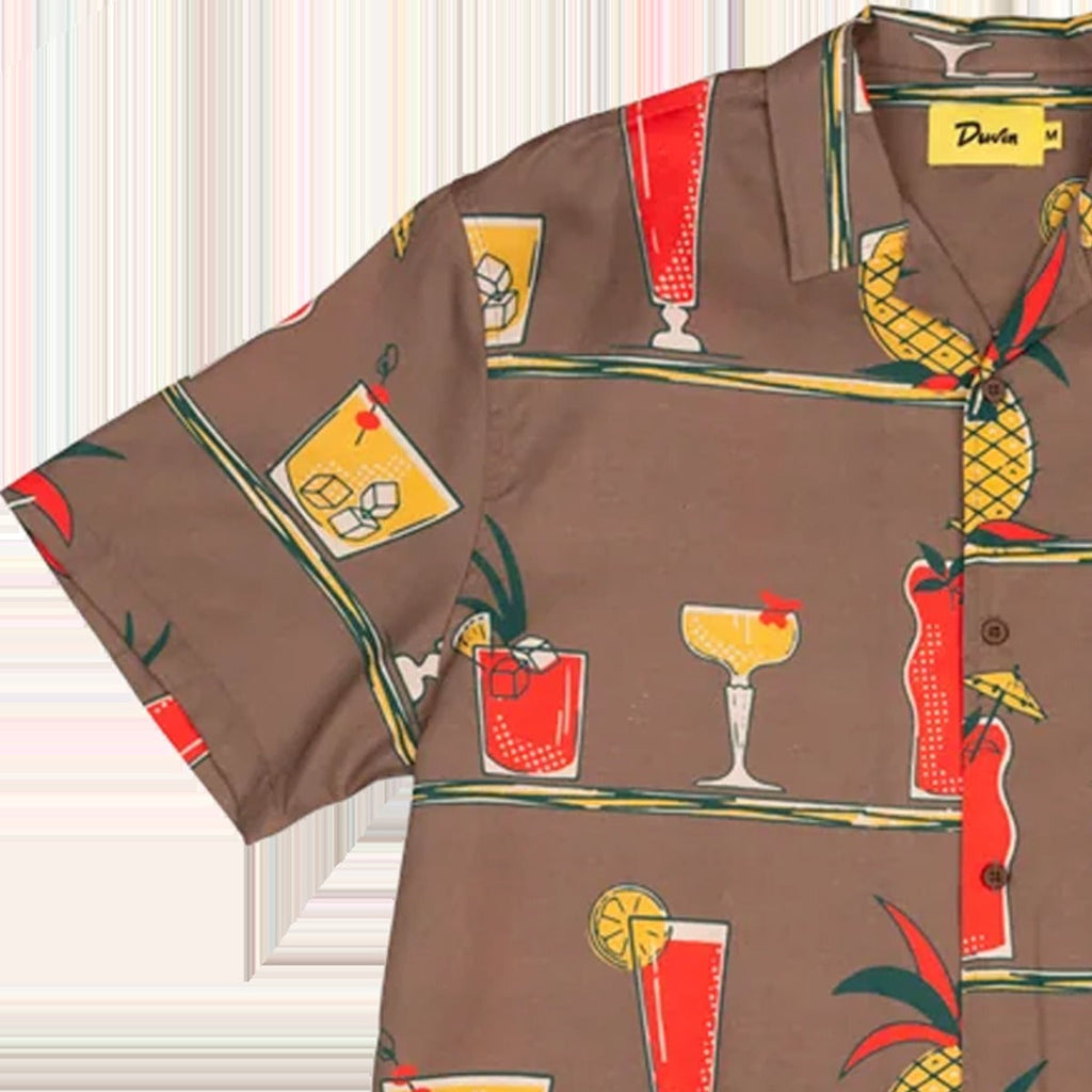 Men's Tiki Bar Button Up