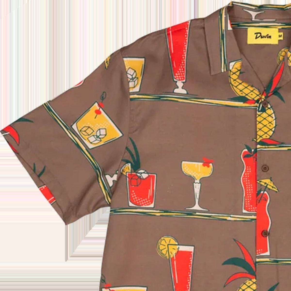 Men's Tiki Bar Button Up
