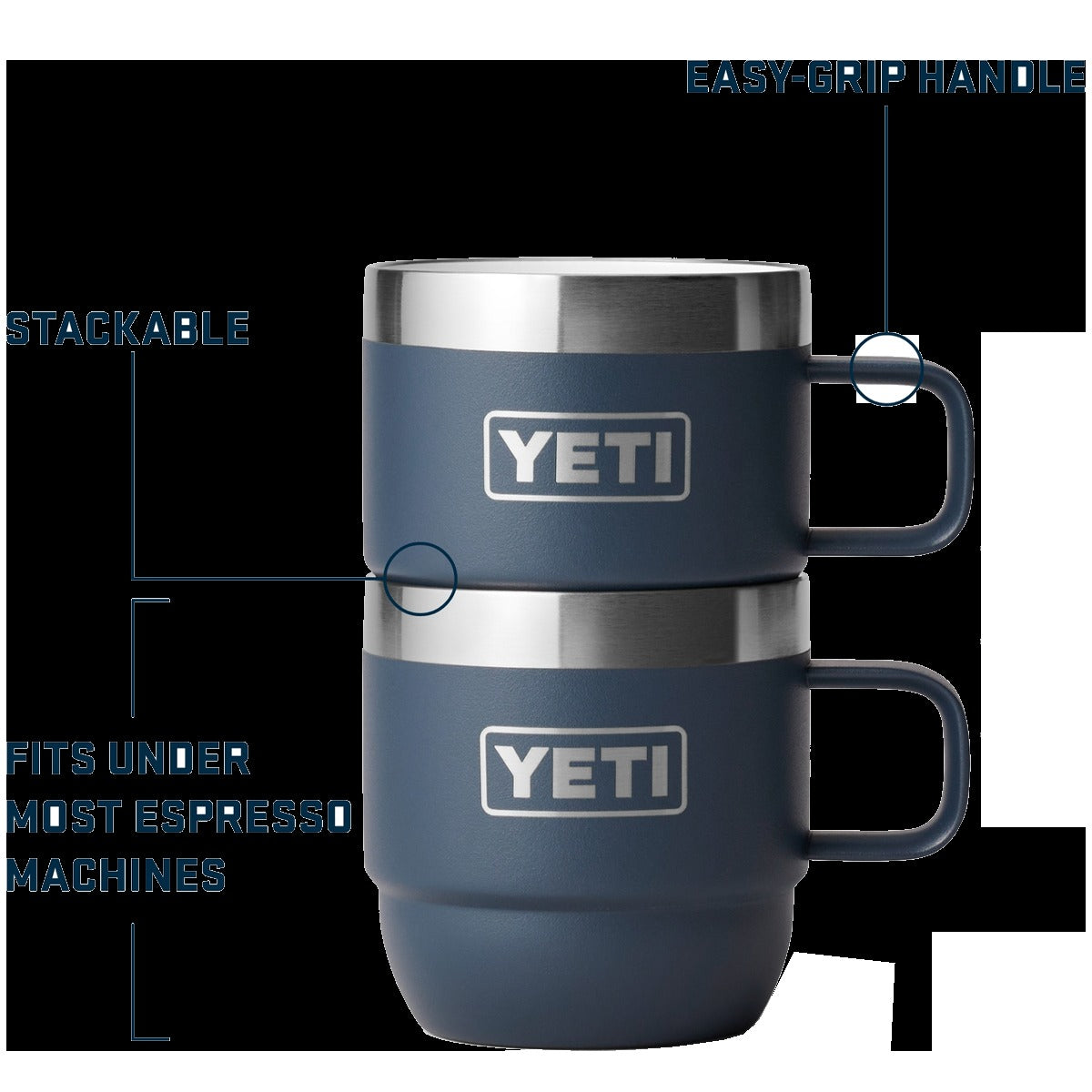 Rambler 6 oz Stackable Mugs 2 Pack