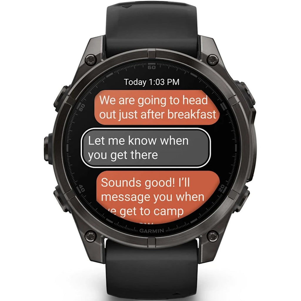 Fenix 8 Sapphire 47mm Amoled - Carbon Gray