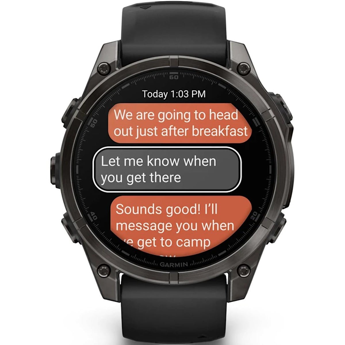 Fenix 8 Sapphire 47mm Amoled - Carbon Gray