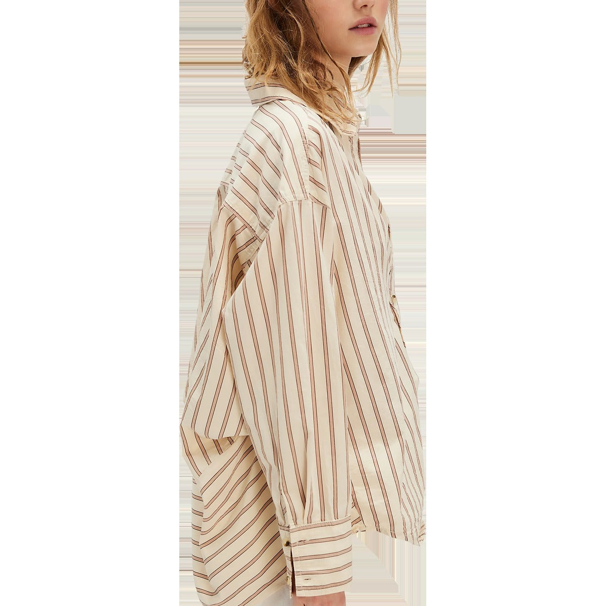Women's Striped Varsity Vibes Shirt