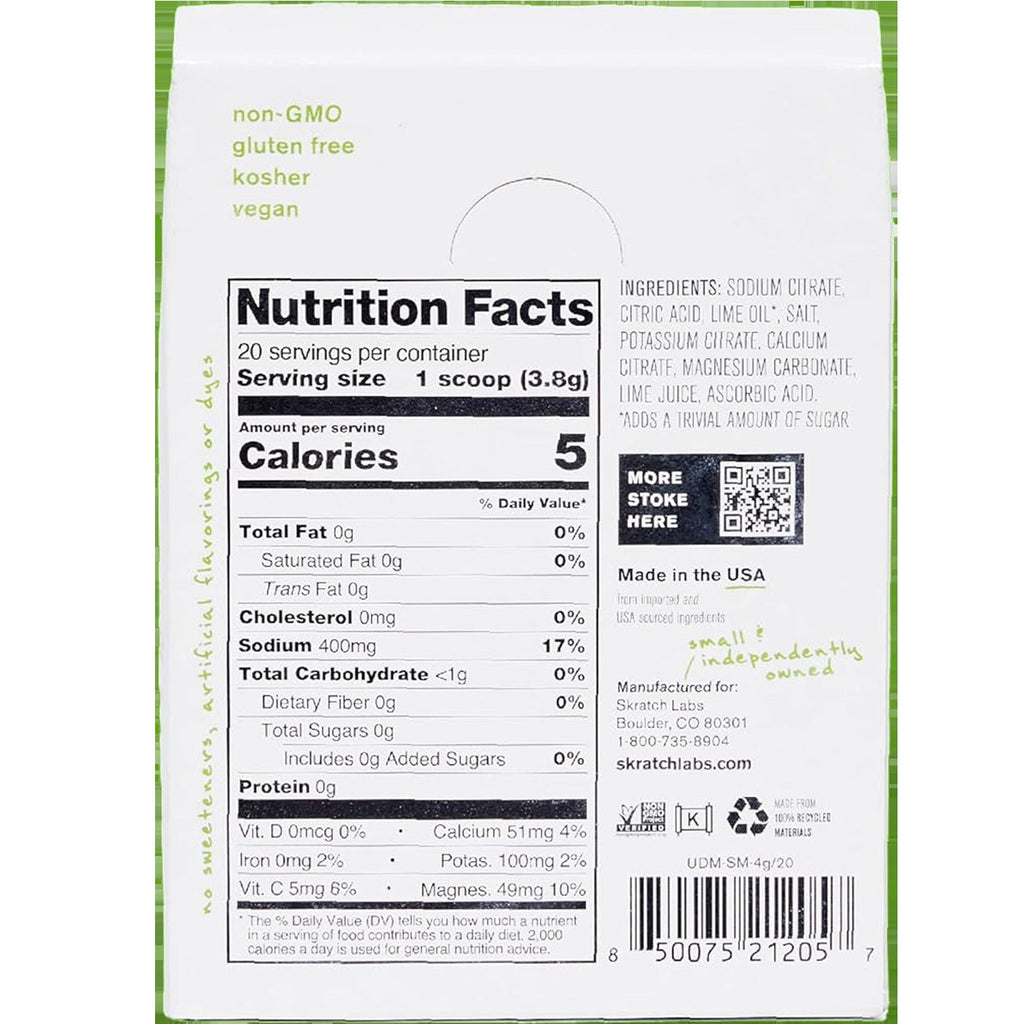 Unsweetened Hydration Sport Drink Mix (Single Serving)