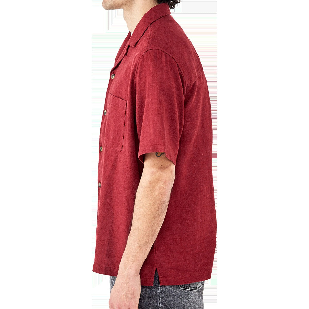 Men's Gauze Crinkle Shirt
