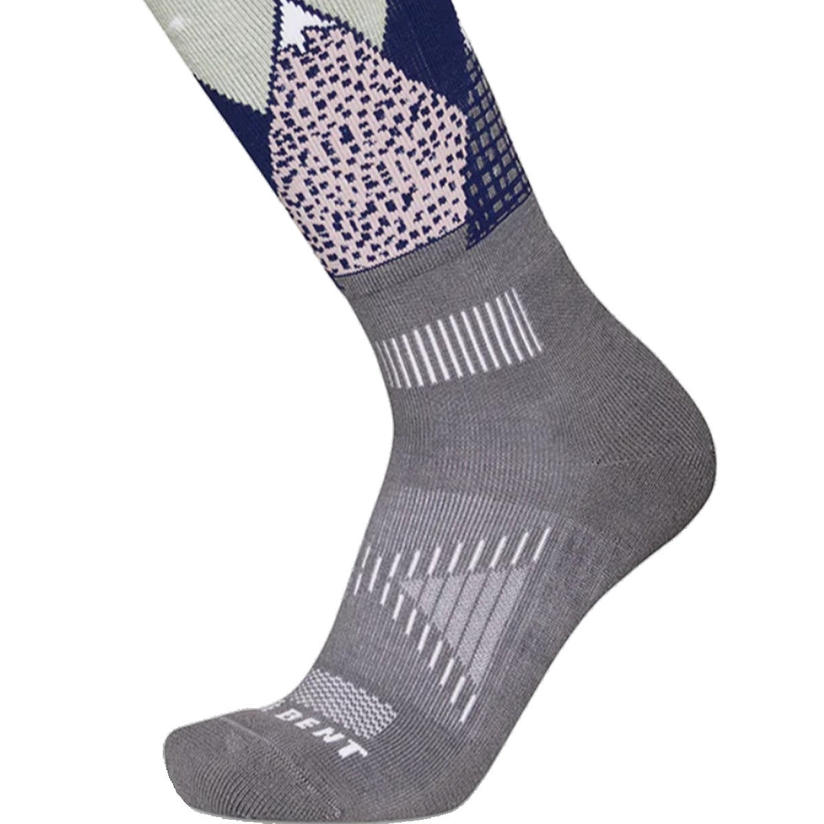 Youth Snowy Mountains Light Cushion Snow Sock