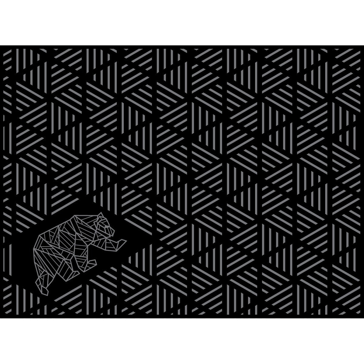 Striped Peaks Outdoor Mat - 12x9