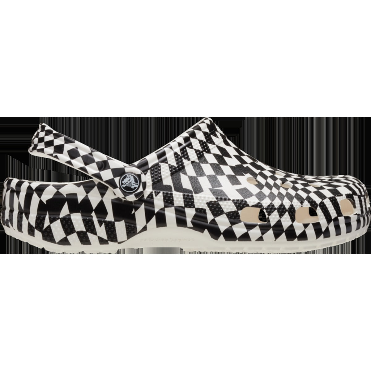 Classic Warped Checker Clog