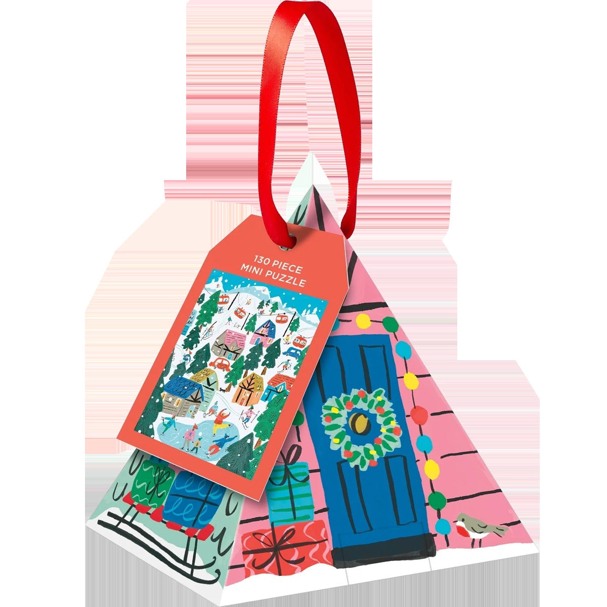 Alpine Cottage 130 Piece Puzzle Ornament