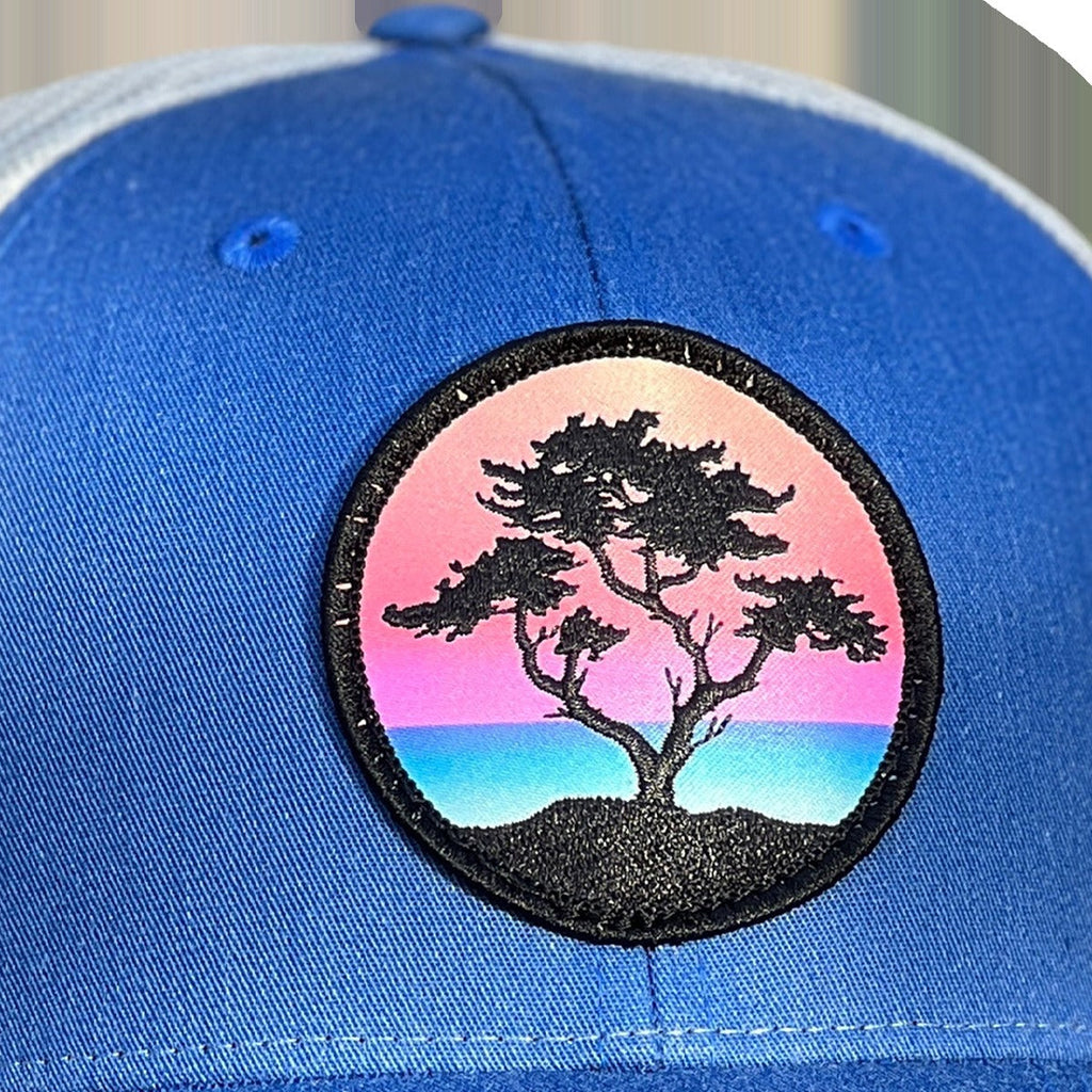 Curved Brim Trucker with Sundown Cypress