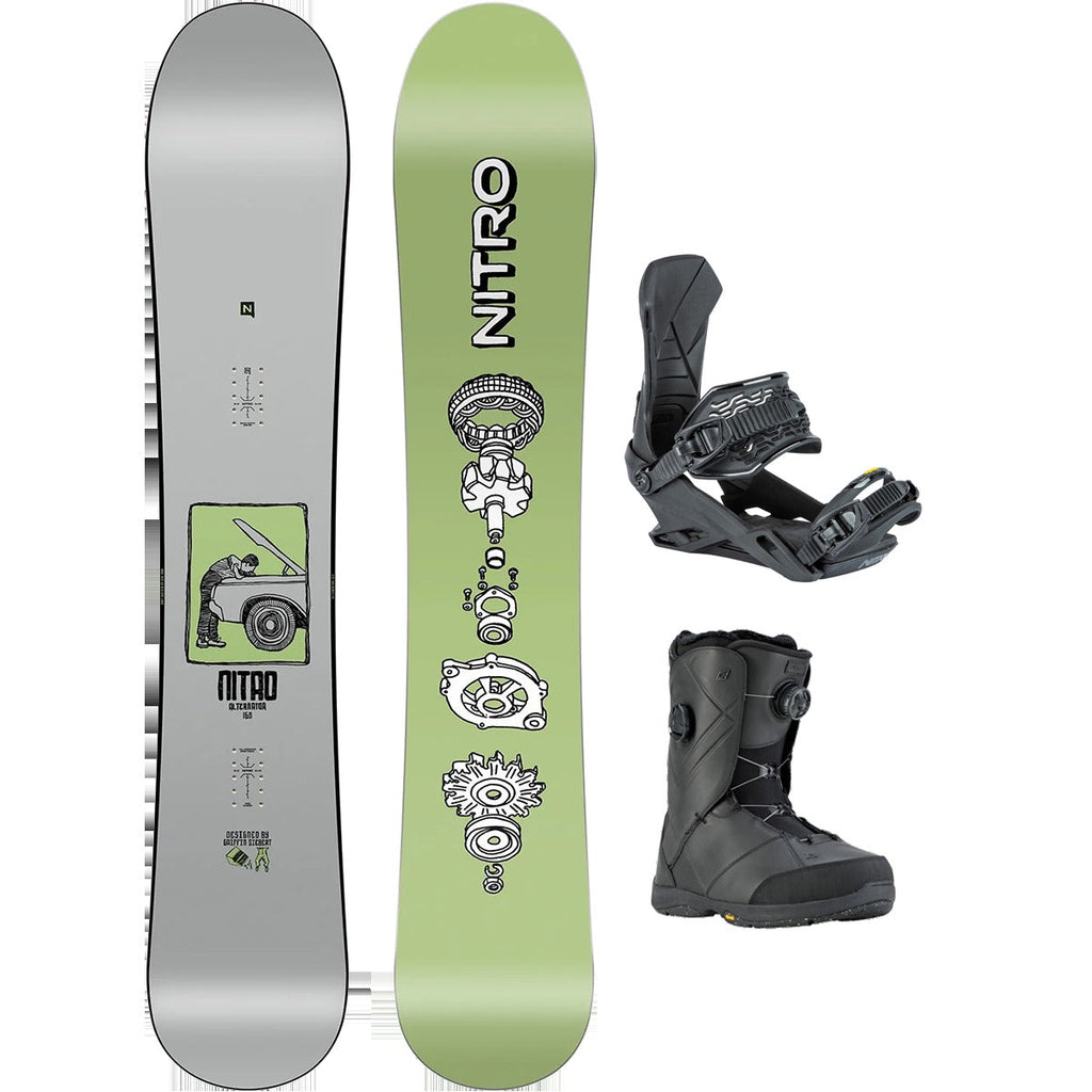 Nitro Alternator Demo Snowboard Package