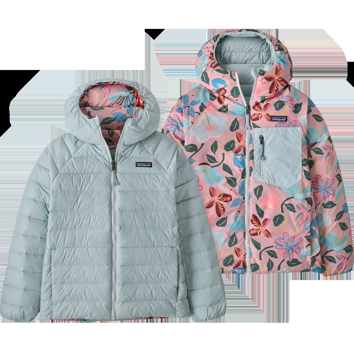 Youth Reversible Down Sweater Hoody
