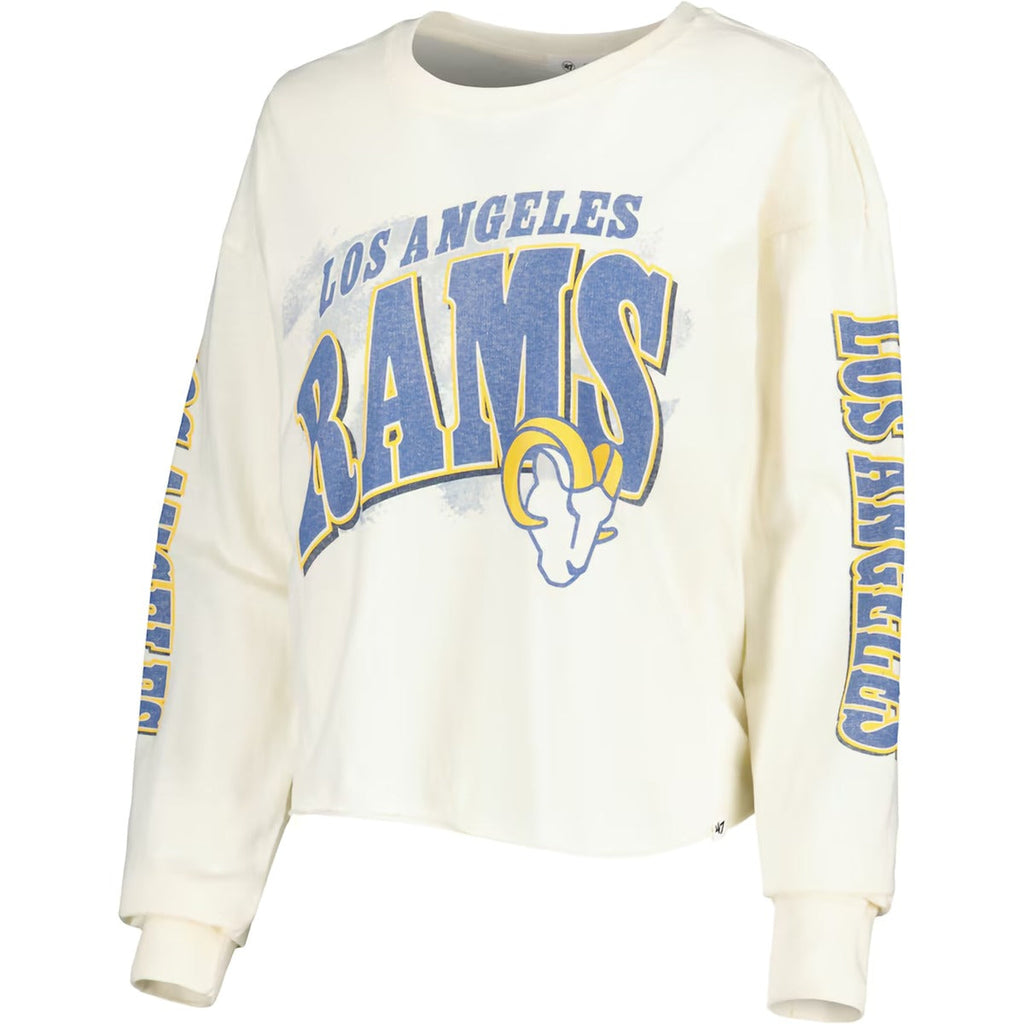 Women's Rams Brush Back Parkway Long Sleeve