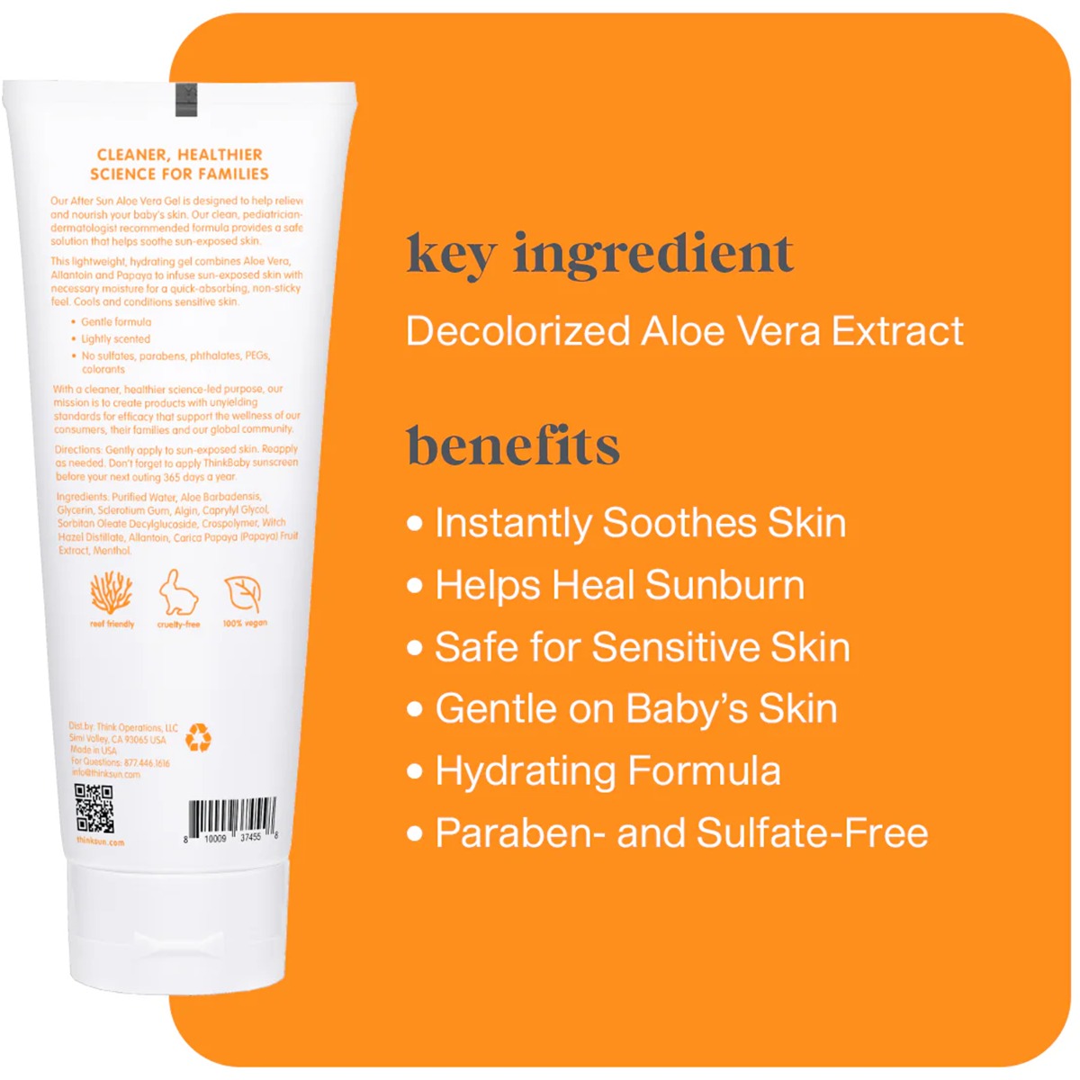 Baby Aloe Vera After Sun - 8 oz