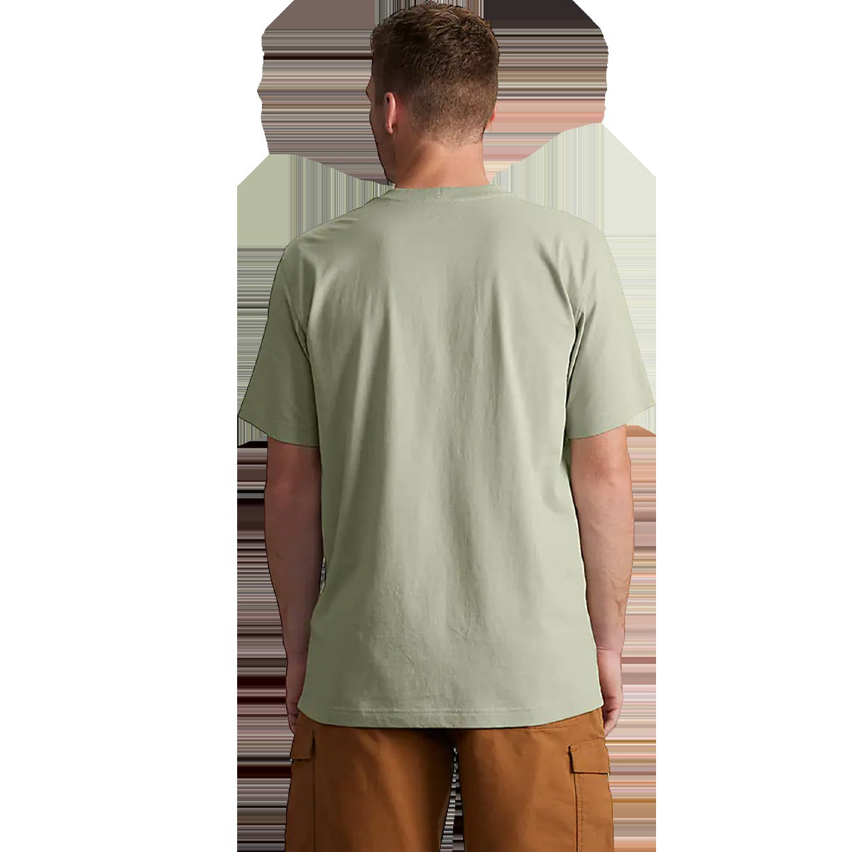 Men's Leightweight Short Sleeve Script Patch T-Shirt