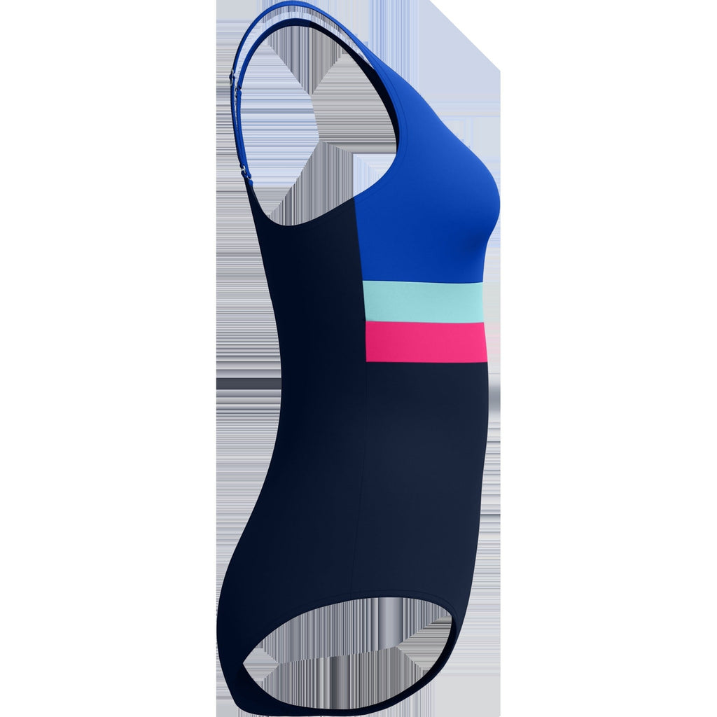 Women's Banded Colorblock One Piece