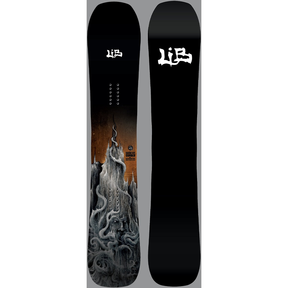 Lib Tech Skunk Ape Camber Demo Snowboard Package
