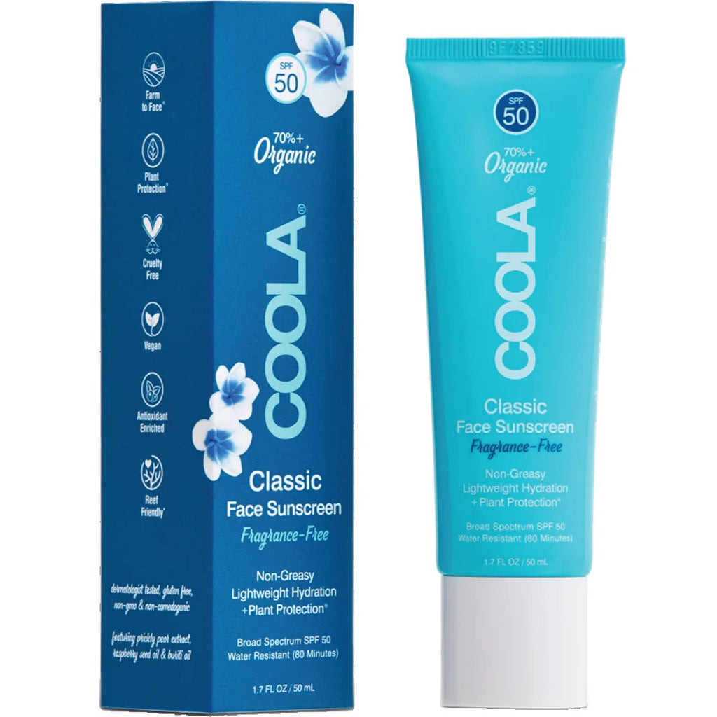 Classic Face Organic Sunscreen Lotion SPF 50