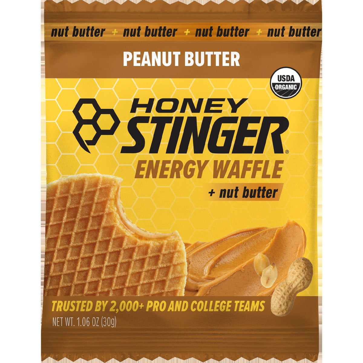Organic Nut Butter Energy Waffles