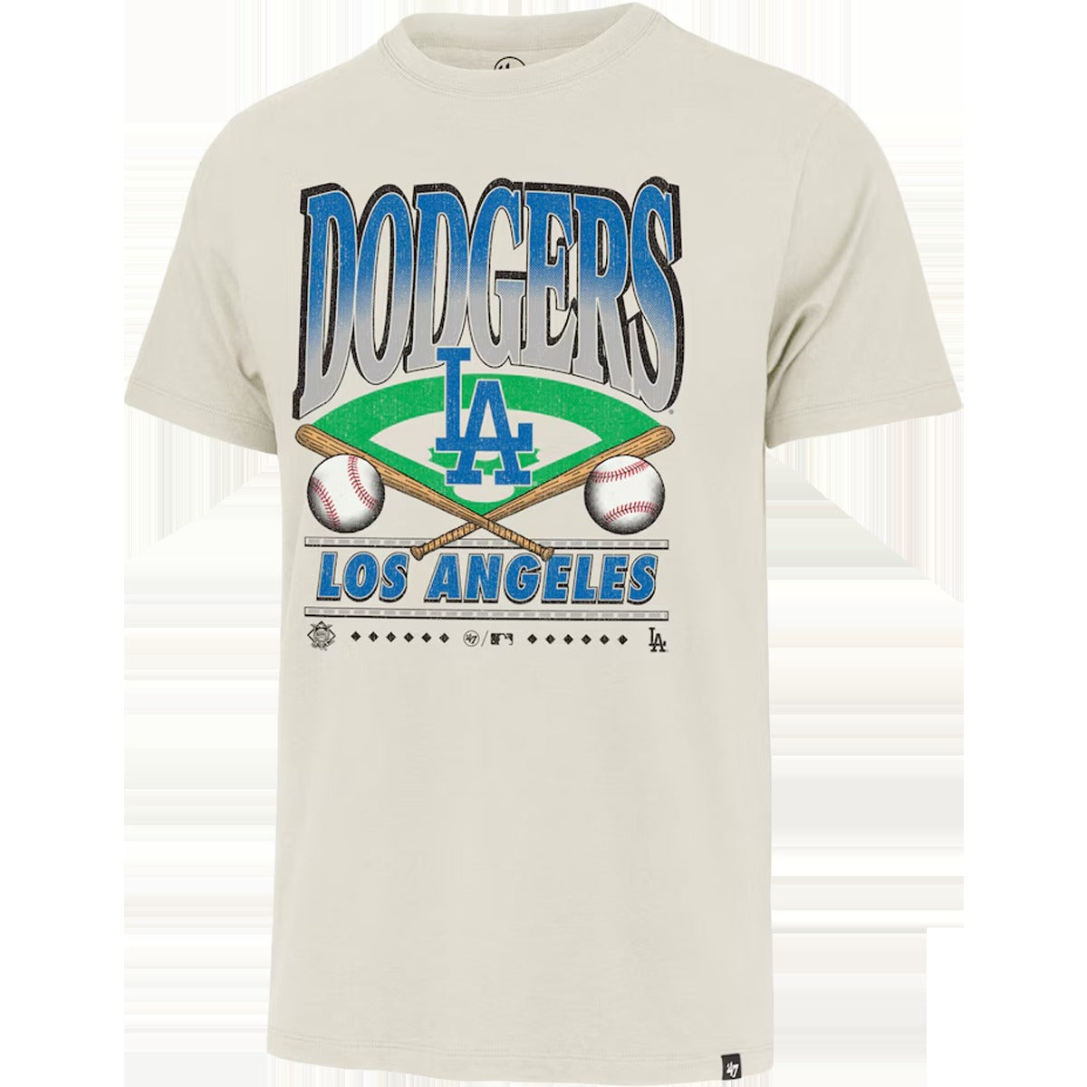 Men's Dodgers Straight Shot Two Franklin Tee