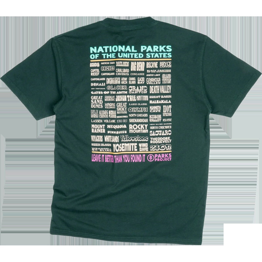 Men's National Parks Lineup Pocket Tee