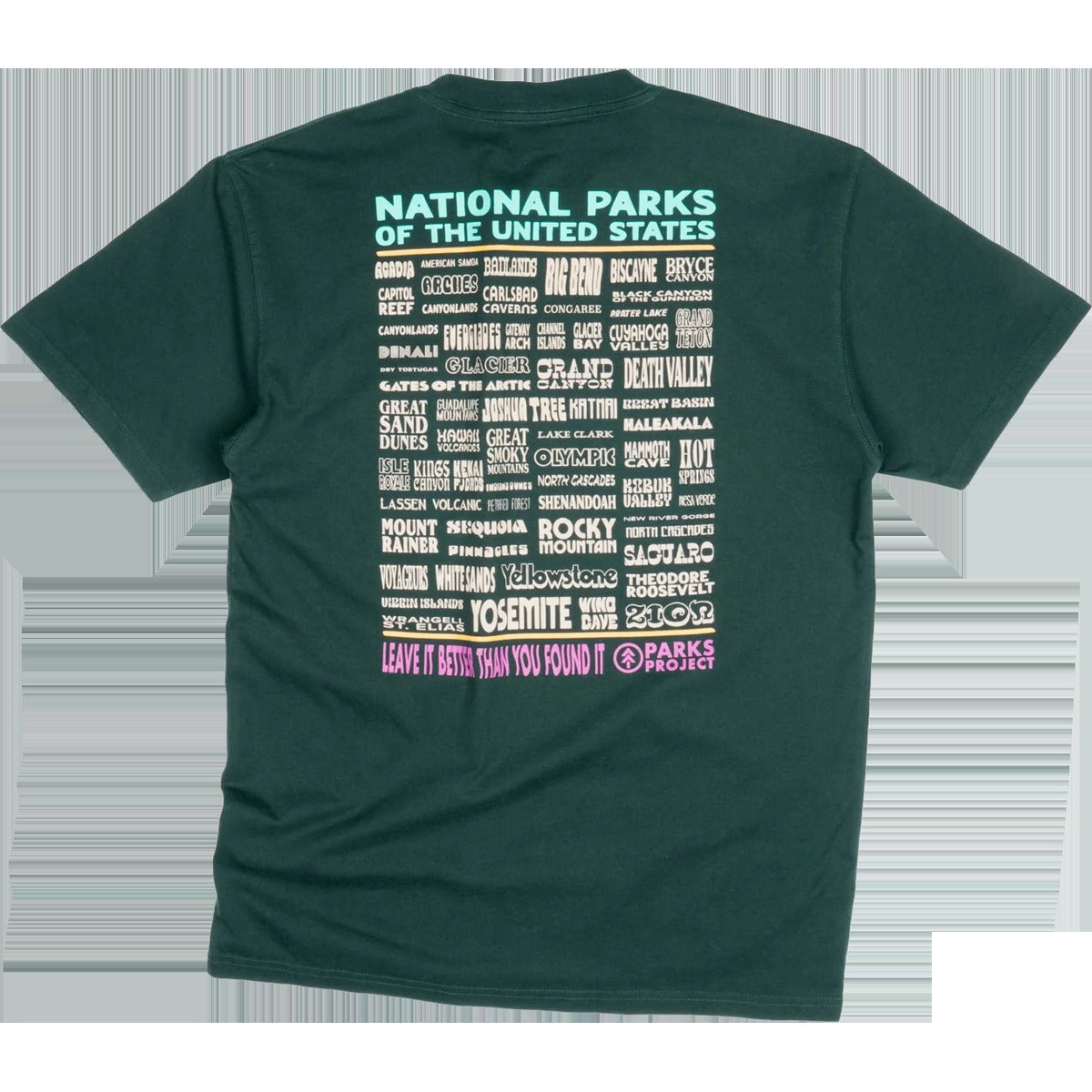 Men's National Parks Lineup Pocket Tee