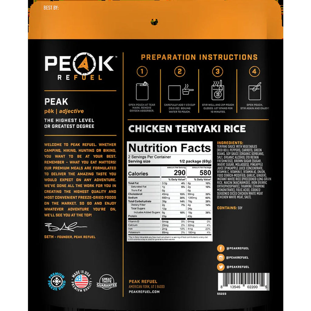 Chicken Teriyaki Rice (2 Servings)