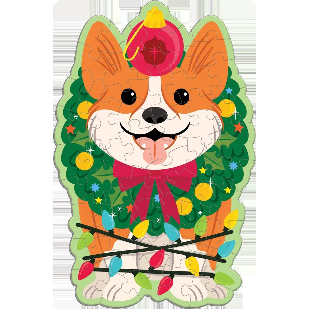 Christmas Corgi 48 Piece Scratch & Sniff Puzzle