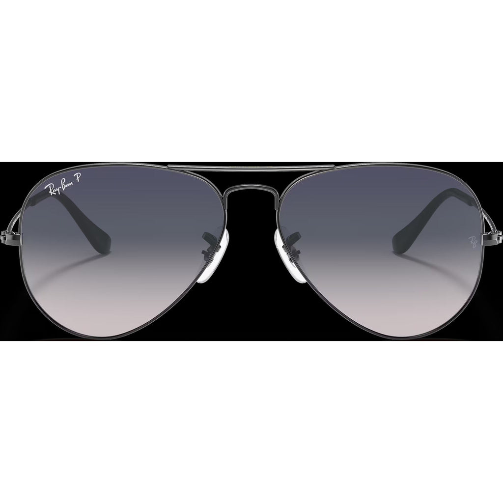 Aviator - Gunmetal/Blue Grey Polarized