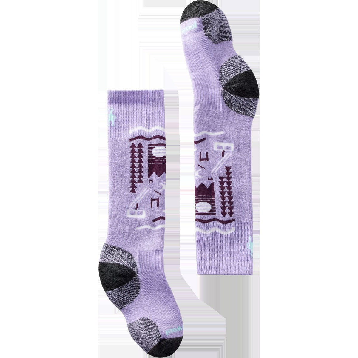 Youth Wintersport Ski Day Over The Calf Socks
