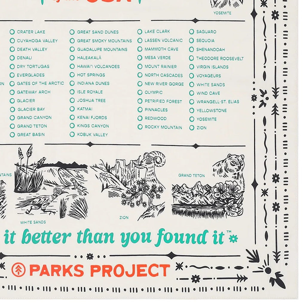 National Park Naturalist Bandana