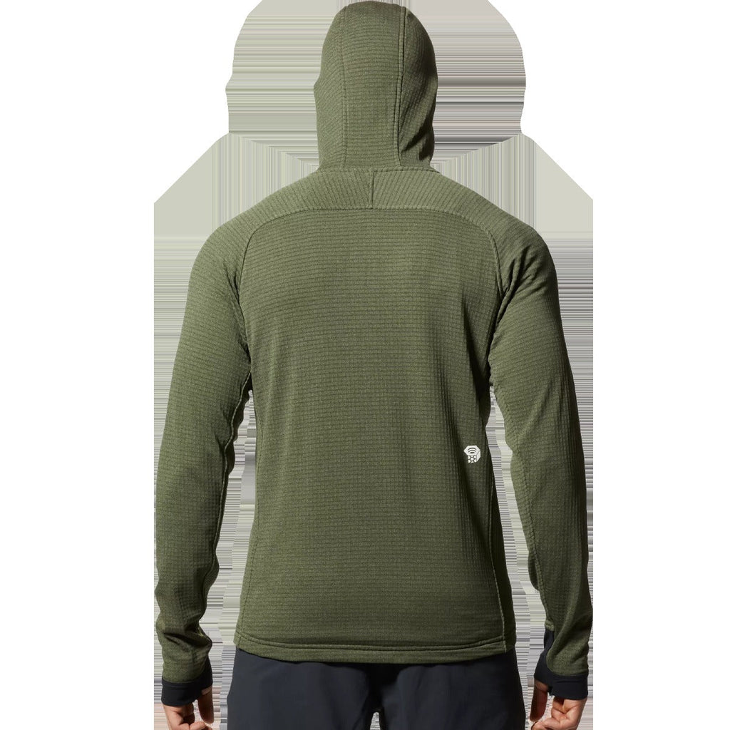 Men's Polartec Power Grid Full Zip Hoody