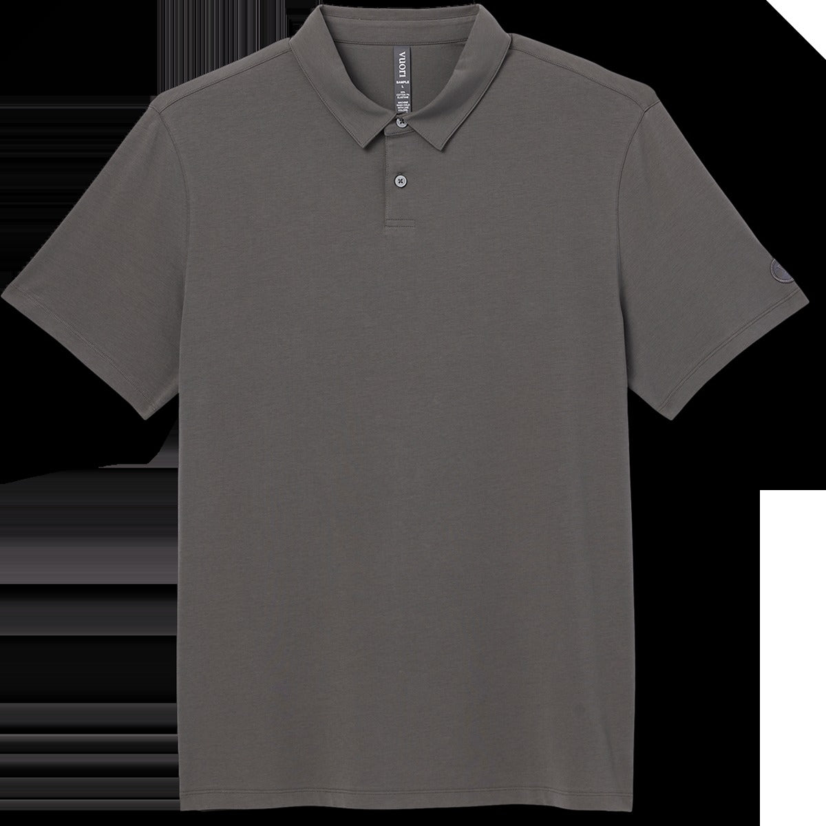 Men's Short Sleeve Feather Polo