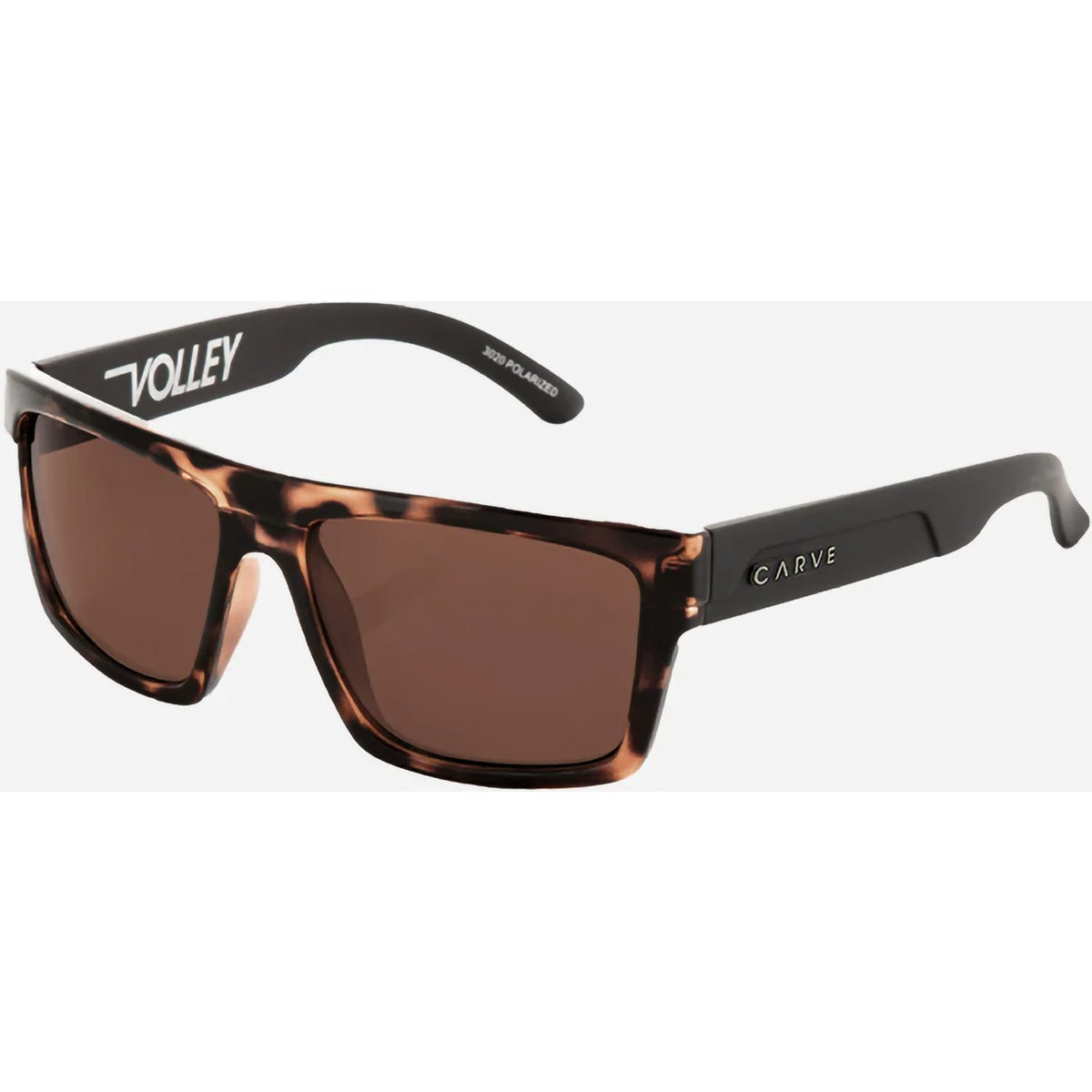 Volley Tort Matte Black Polarized