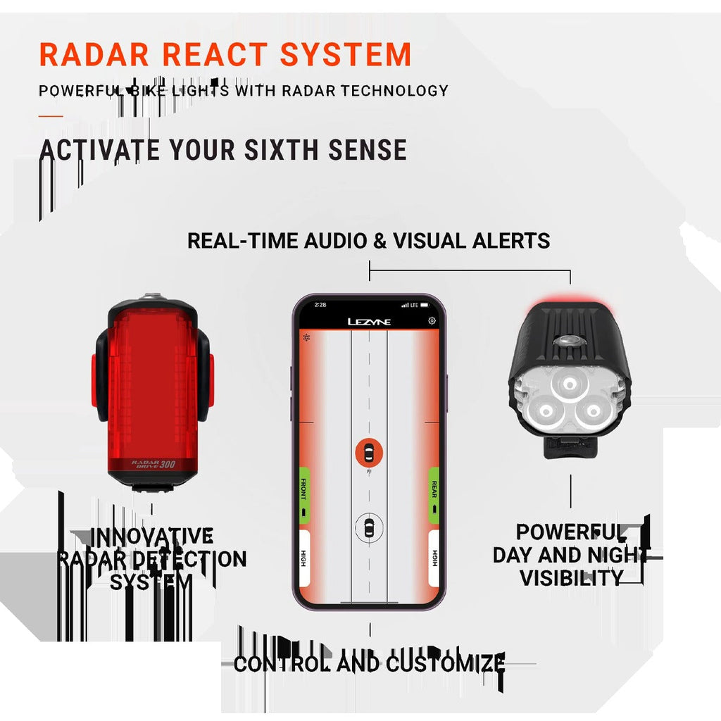 Radar Drive Rear - Black