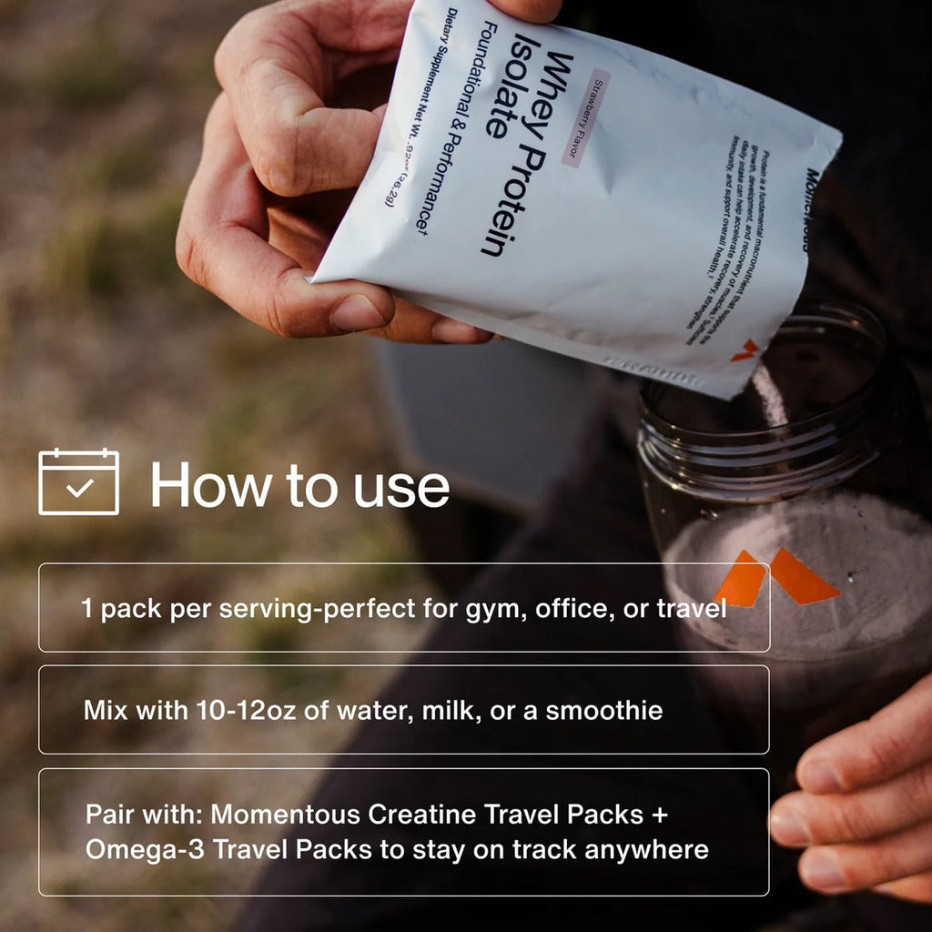 Whey Protein Isolate (Single Serving)