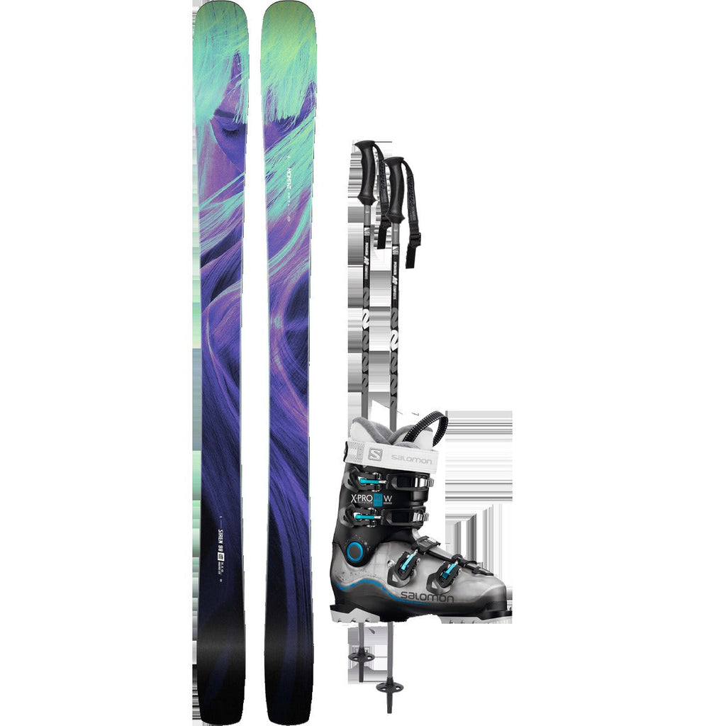 Moment Women's Siren 98 Demo Ski Package