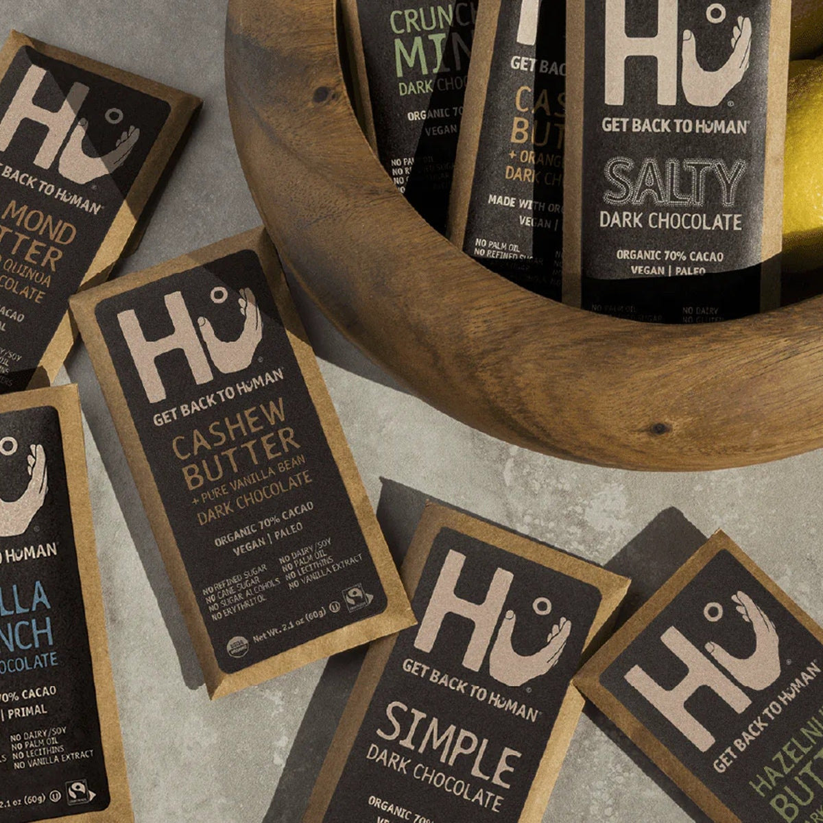 HU Dark Chocolate Bars