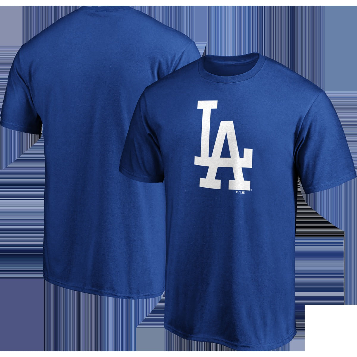 Men's Dodgers Cotton Official Logo Short Sleeve