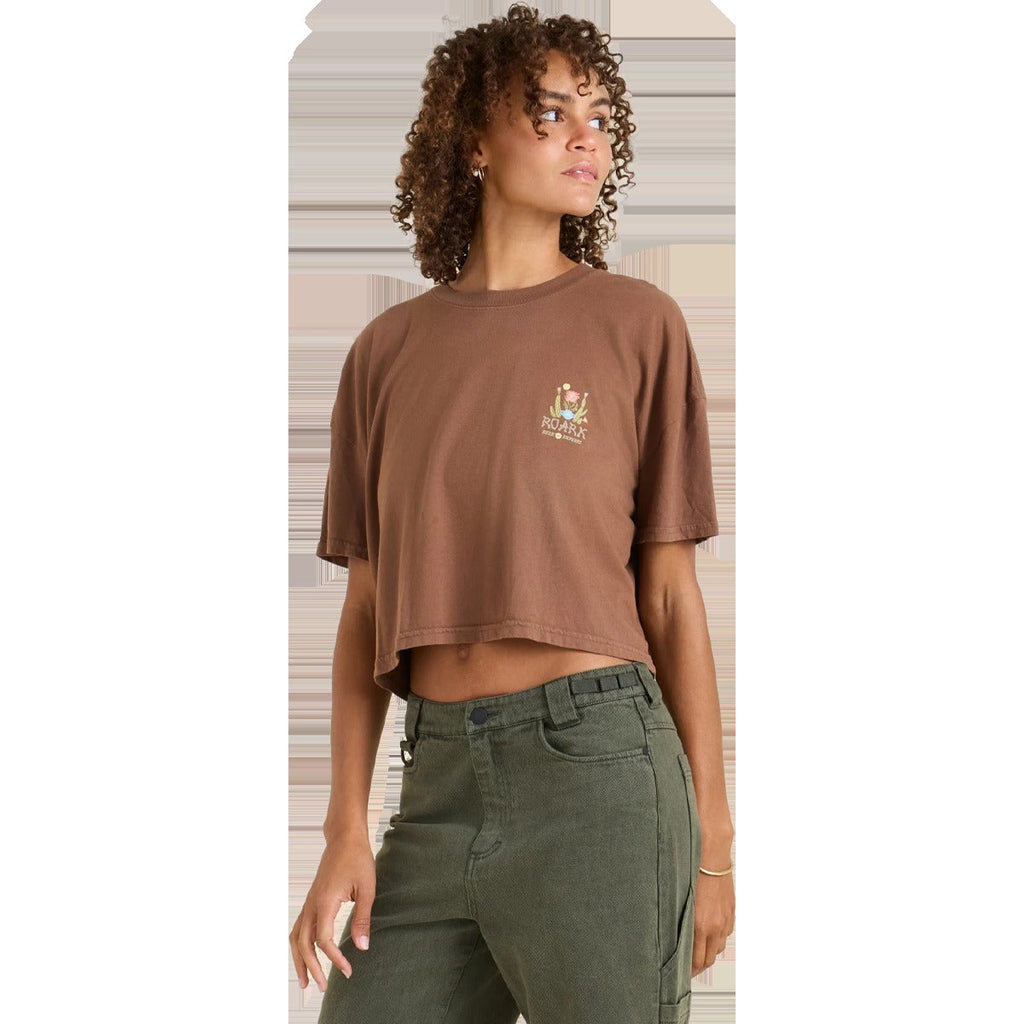 Women's Garden Seek Boxy Crop