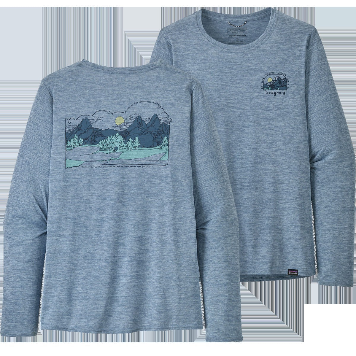 Women's Capilene Cool Daily Graphic Long Sleeve Tee
