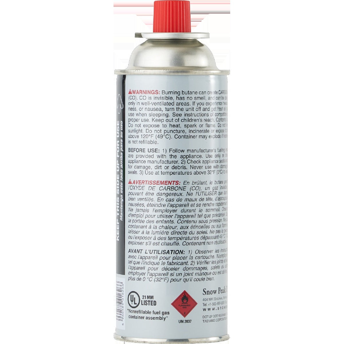 Gas CB 250 butane