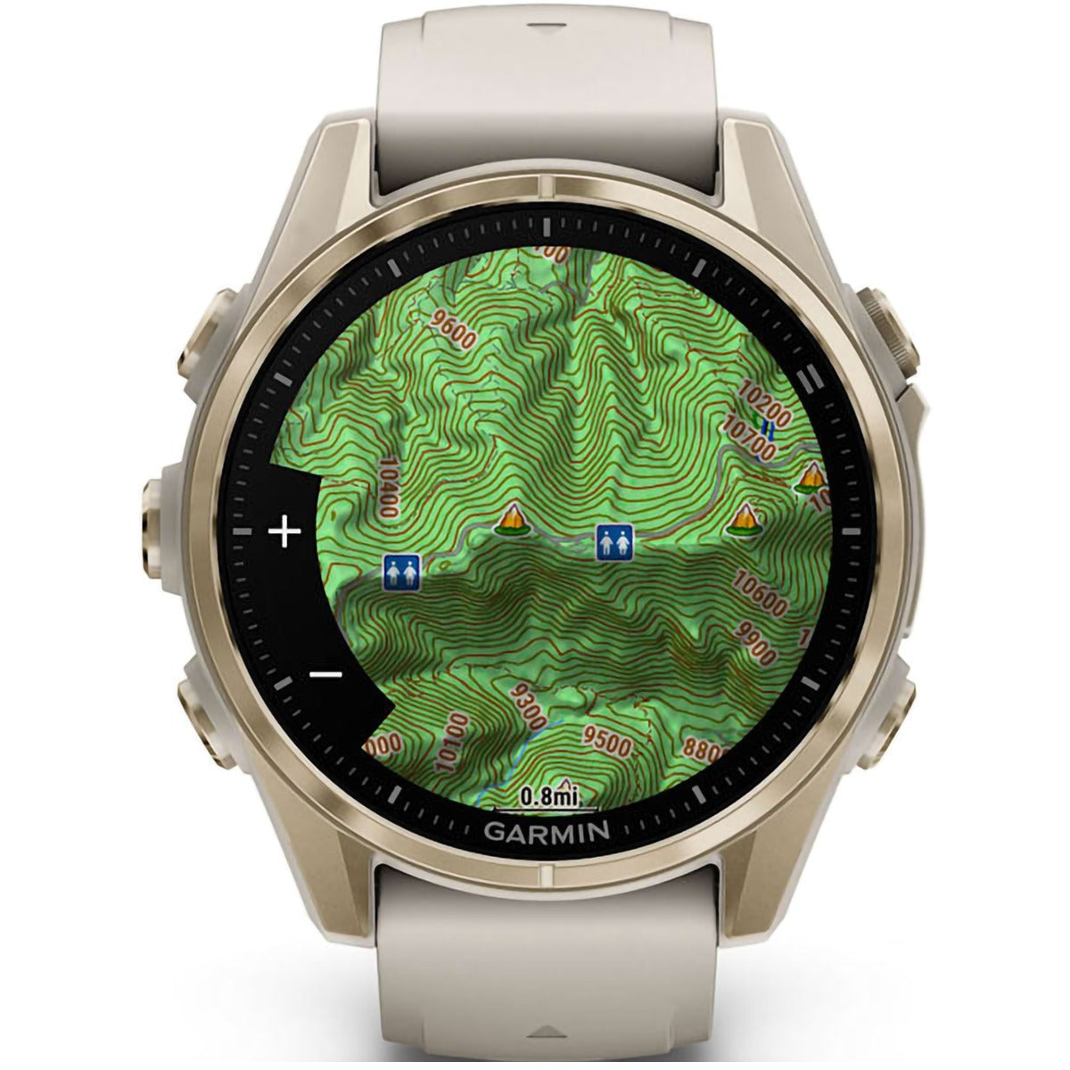 Fenix 8 Sapphire 43mm Amoled - Soft Gold