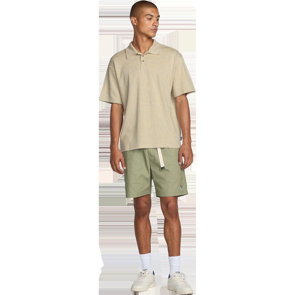 Men's Leaf Lines Polo Short Sleeve
