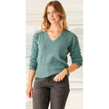 Women's Ruth Reversible Fuzzy Sweater