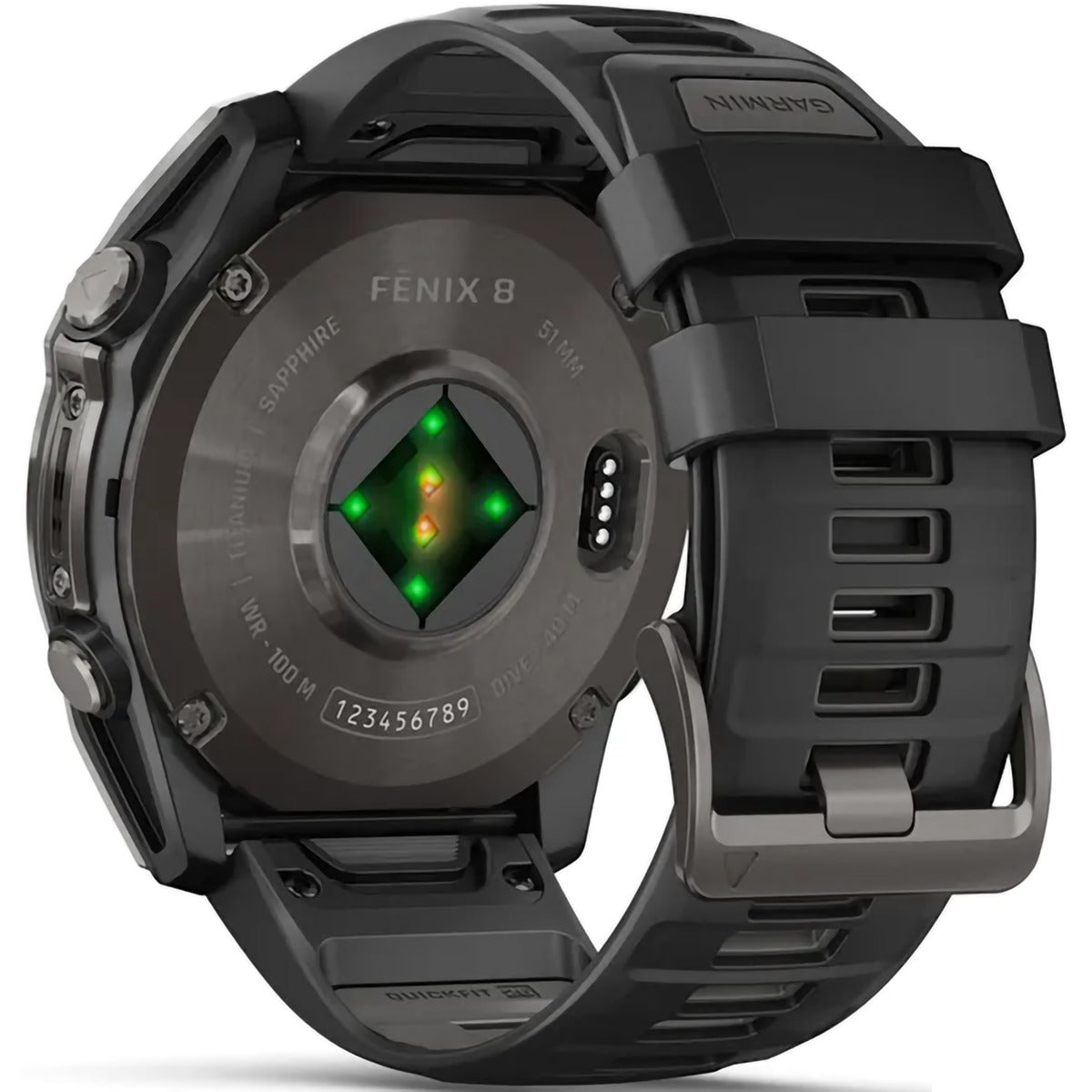 Fenix 8 Sapphire 51mm Amoled - Carbon Gray