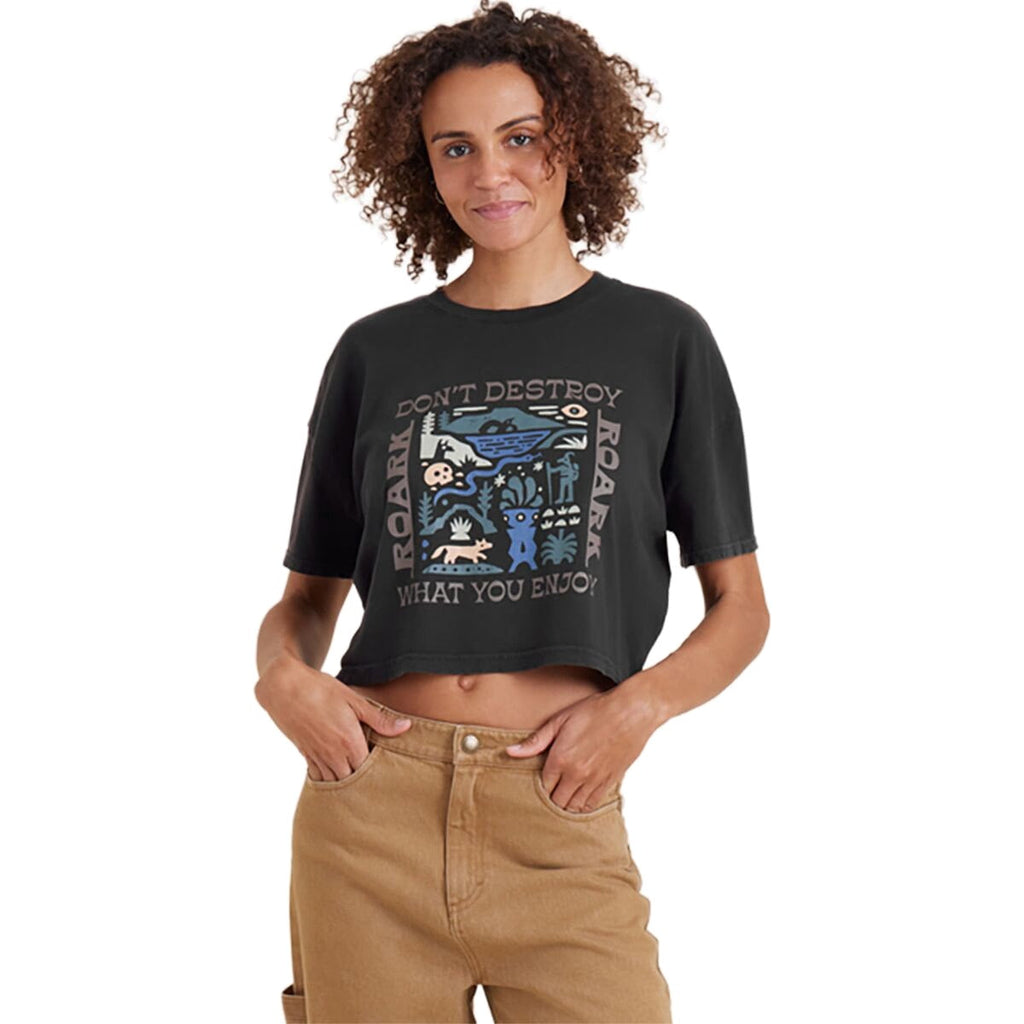 Women's Enjoy Andes Cropped Boxy Tee