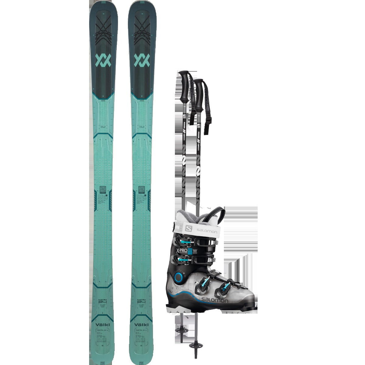 Volkl Women's Mantra 84 Demo Ski Package
