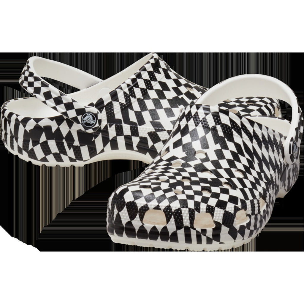 Classic Warped Checker Clog