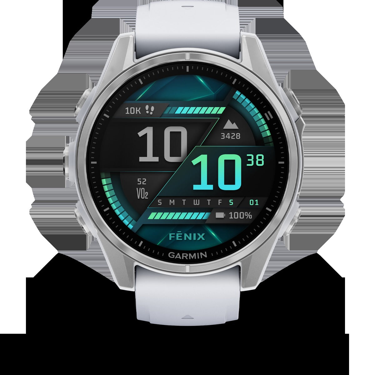 Fenix 8 Sapphire 43mm Whitestone